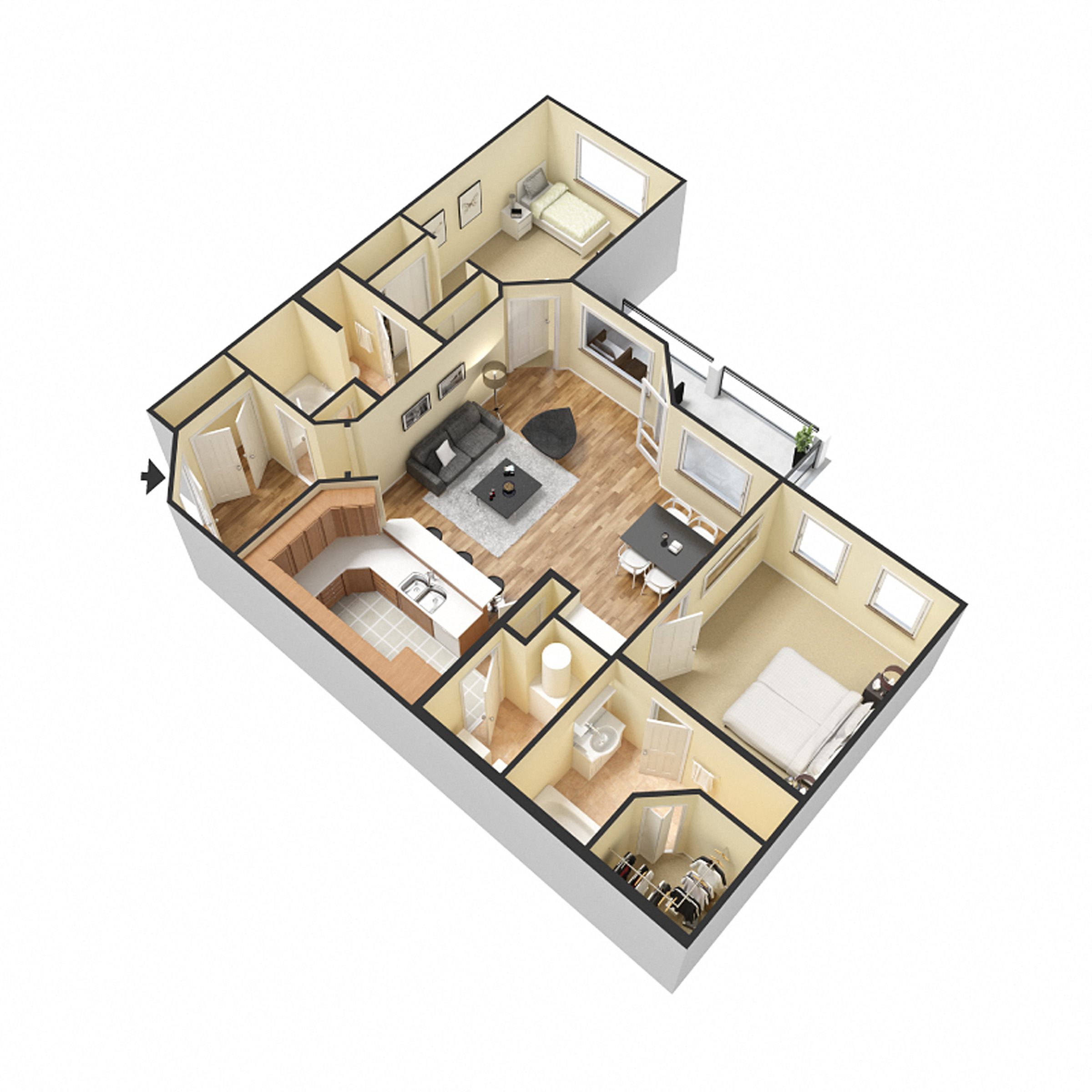 L’auberge Floor Plan 4